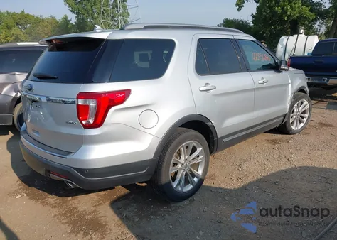 2018 Ford Explorer Xlt из США, поврежденный, VIN 1FM5K8D80JGC67853